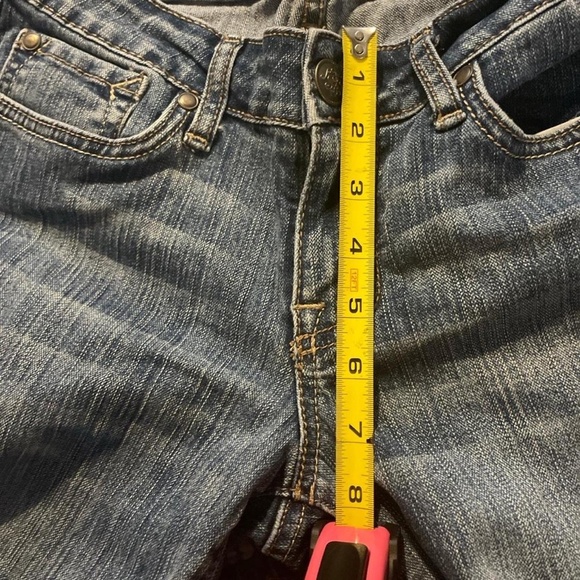 Jessica Simpson Rockin’ Curvy Boot 28 Short Skinny Low Rise Jeans Vintage - Picture 7 of 8